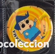 Juguetes antiguos y Juegos de colecci&oacute;n: TAZO SHINCHAN SHIN CHAN GREFUSA A&Ntilde;O 1992 KAZAMA