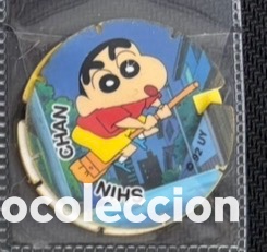 Juguetes antiguos y Juegos de colecci&oacute;n: TAZO SHINCHAN SHIN CHAN GREFUSA A&Ntilde;O 1992