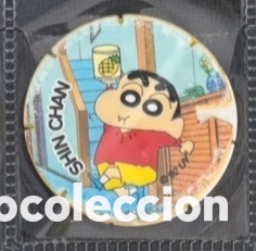 Juguetes antiguos y Juegos de colecci&oacute;n: TAZO SHINCHAN SHIN CHAN GREFUSA A&Ntilde;O 1992