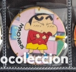 Juguetes antiguos y Juegos de colecci&oacute;n: TAZO SHINCHAN SHIN CHAN GREFUSA A&Ntilde;O 1992