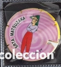Juguetes antiguos y Juegos de colecci&oacute;n: TAZO SHINCHAN SHIN CHAN GREFUSA A&Ntilde;O 1992 SRTA MATZUKABA