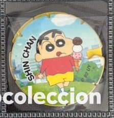 Juguetes antiguos y Juegos de colecci&oacute;n: TAZO SHINCHAN SHIN CHAN GREFUSA A&Ntilde;O 1992
