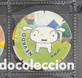 Juguetes antiguos y Juegos de colecci&oacute;n: TAZO SHINCHAN SHIN CHAN GREFUSA A&Ntilde;O 1992 NEVADO