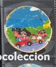 Juguetes antiguos y Juegos de colecci&oacute;n: TAZO SHINCHAN SHIN CHAN GREFUSA A&Ntilde;O 1992