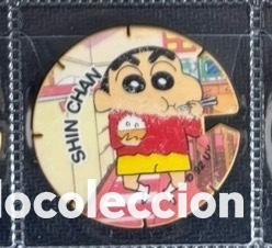 Juguetes antiguos y Juegos de colecci&oacute;n: TAZO SHINCHAN SHIN CHAN GREFUSA A&Ntilde;O 1992