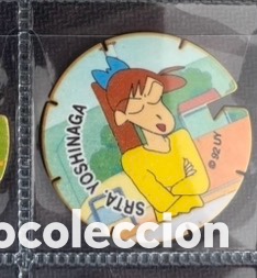 Juguetes antiguos y Juegos de colecci&oacute;n: TAZO SHINCHAN SHIN CHAN GREFUSA A&Ntilde;O 1992 SRTA YOSHINAGA
