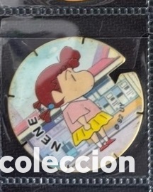 Juguetes antiguos y Juegos de colecci&oacute;n: TAZO SHINCHAN SHIN CHAN GREFUSA A&Ntilde;O 1992 NENE