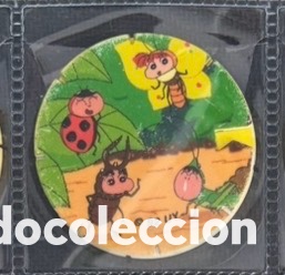 Juguetes antiguos y Juegos de colecci&oacute;n: TAZO SHINCHAN SHIN CHAN GREFUSA A&Ntilde;O 1992