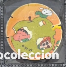 Juguetes antiguos y Juegos de colecci&oacute;n: TAZO SHINCHAN SHIN CHAN GREFUSA A&Ntilde;O 1992