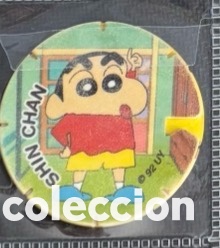 Juguetes antiguos y Juegos de colecci&oacute;n: TAZO SHINCHAN SHIN CHAN GREFUSA A&Ntilde;O 1992