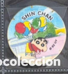 Juguetes antiguos y Juegos de colecci&oacute;n: TAZO SHINCHAN SHIN CHAN GREFUSA A&Ntilde;O 1992