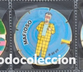 Juguetes antiguos y Juegos de colecci&oacute;n: TAZO SHINCHAN SHIN CHAN GREFUSA A&Ntilde;O 1992 MAFIOSO