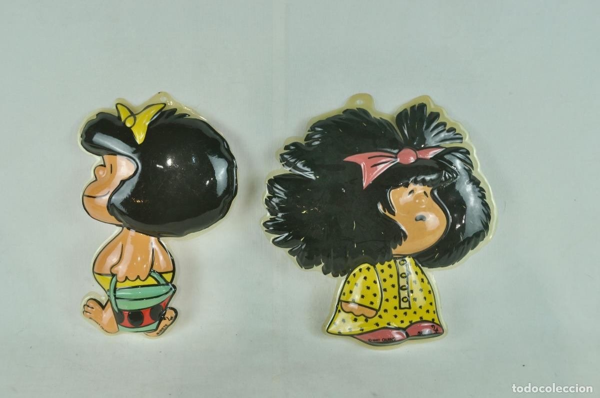 Juguetes antiguos y Juegos de colecci&oacute;n: 2 siluetas de Mafalda diferentes