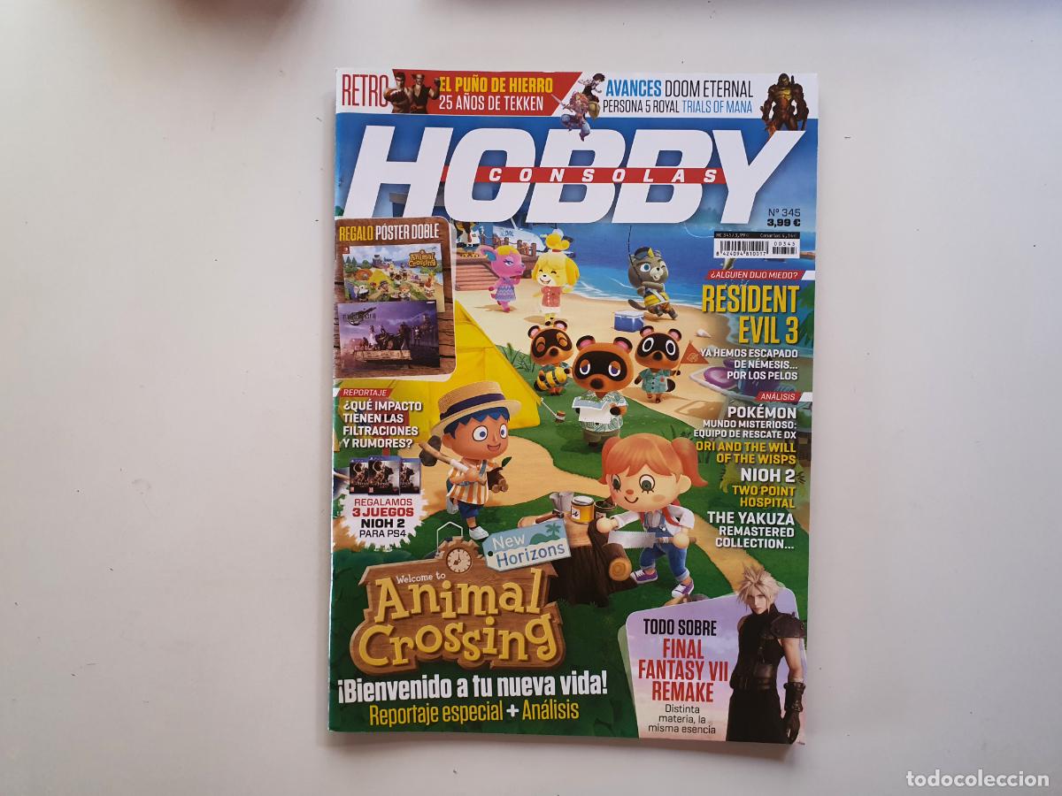 Antique Toys and Collectible Games: REVISTA HOBBY CONSOLAS - N&ordm; 345 TIENE POSTER CENTRAL ANIMAL CROSSING FINAL FANTASY
