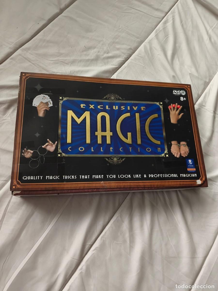 Juguetes antiguos y Juegos de colecci&oacute;n: Caja de juegos de magia &rdquo;Exclusive Magic Collection&rdquo;.