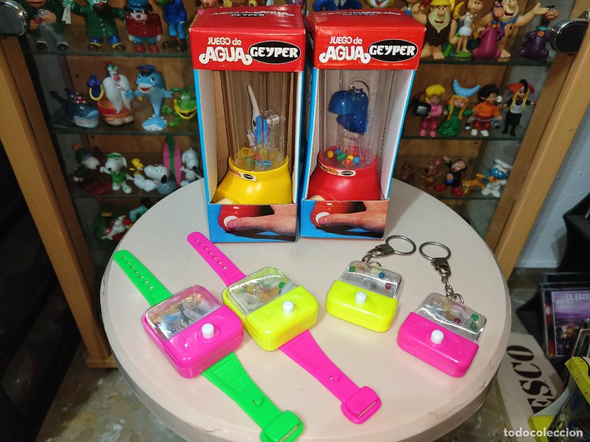 Juguetes antiguos y Juegos de colecci&oacute;n: 2 juguetes nuevos a estrenar Juegos de Agua Geyper a&ntilde;os 70 80 Hipopotamo y Pez Espada + Regalos