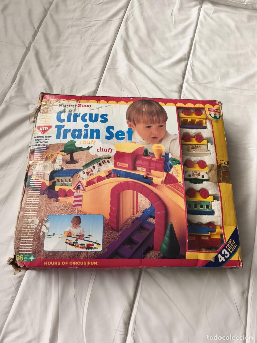 Jouets Anciens et Jeux de collection: &rdquo;Super 2000 Circus Train Set&rdquo; de la marca Playwell Toy Inc..