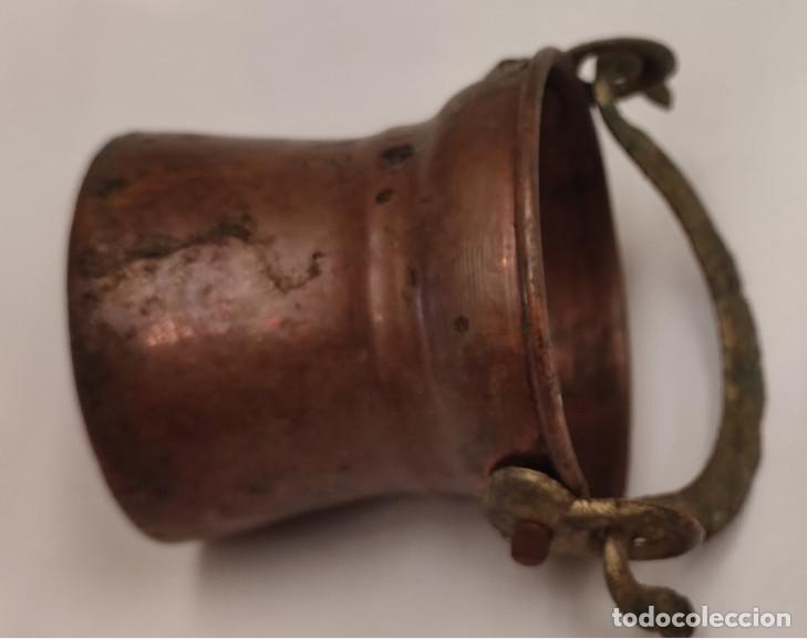 Juguetes antiguos y Juegos de colecci&oacute;n: PEQUE&Ntilde;O CUBO DE COBRE, PUEDE QUE JUGUETE