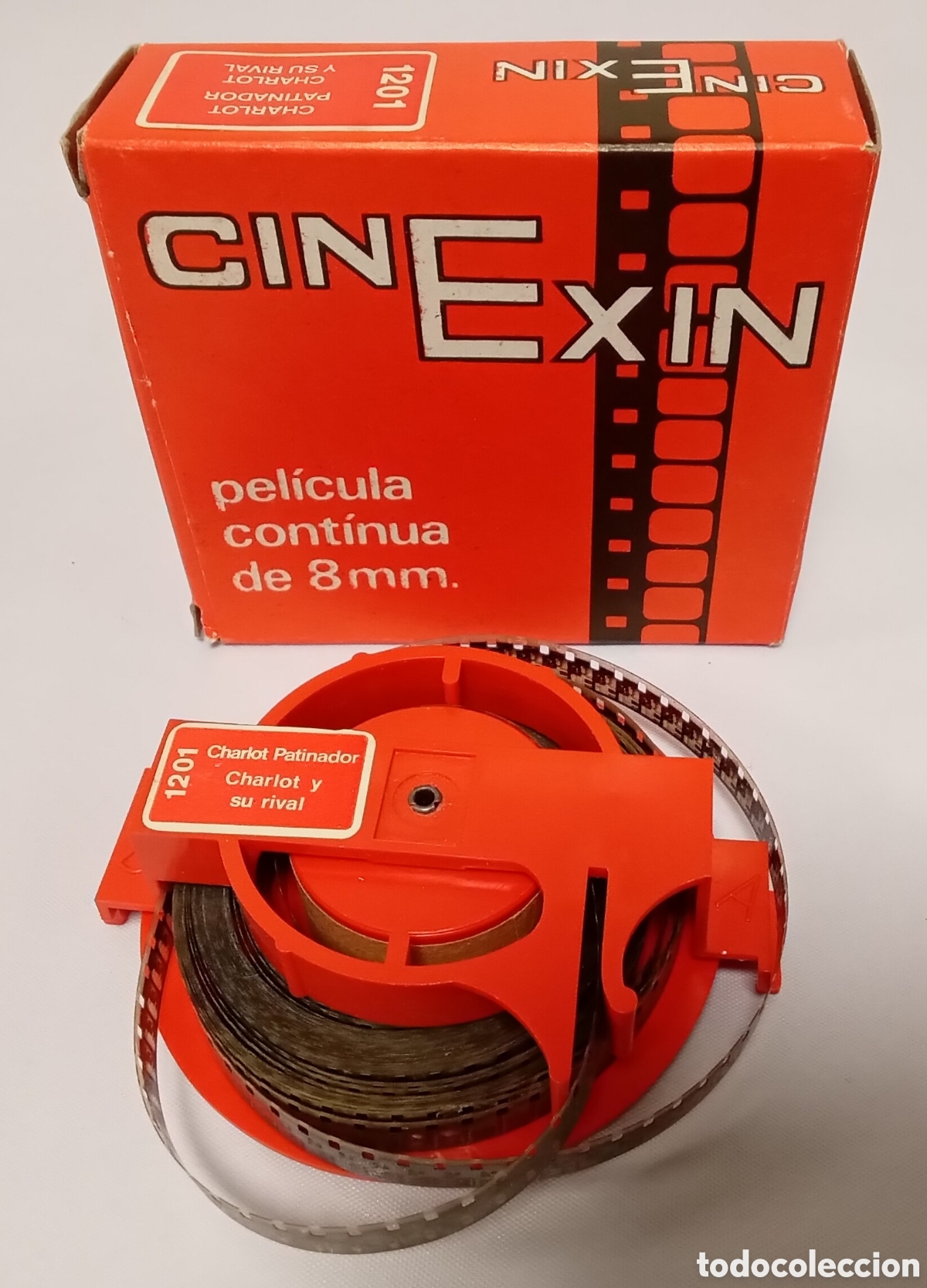 Juguetes antiguos y Juegos de colecci&oacute;n: Charlot Patinador Charlot Y Su Rival Pel&iacute;cula Cine Exin 1201