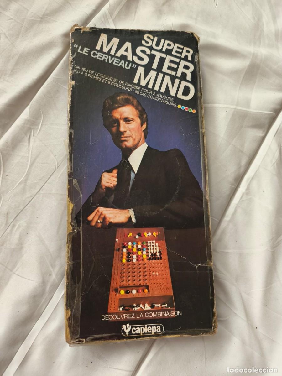 Juguetes antiguos y Juegos de colecci&oacute;n: juego de mesa vintage Super Master Mind &rdquo;Le Cerveau&rdquo;,-Capiepa. 1970