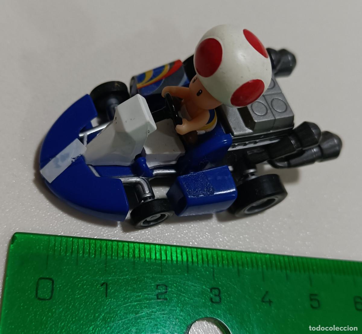 Juguetes antiguos y Juegos de colecci&oacute;n: coche escala vehiculo mini toad super mario bros nintendo 2007 setita seta figura mu&ntilde;eco pull pack