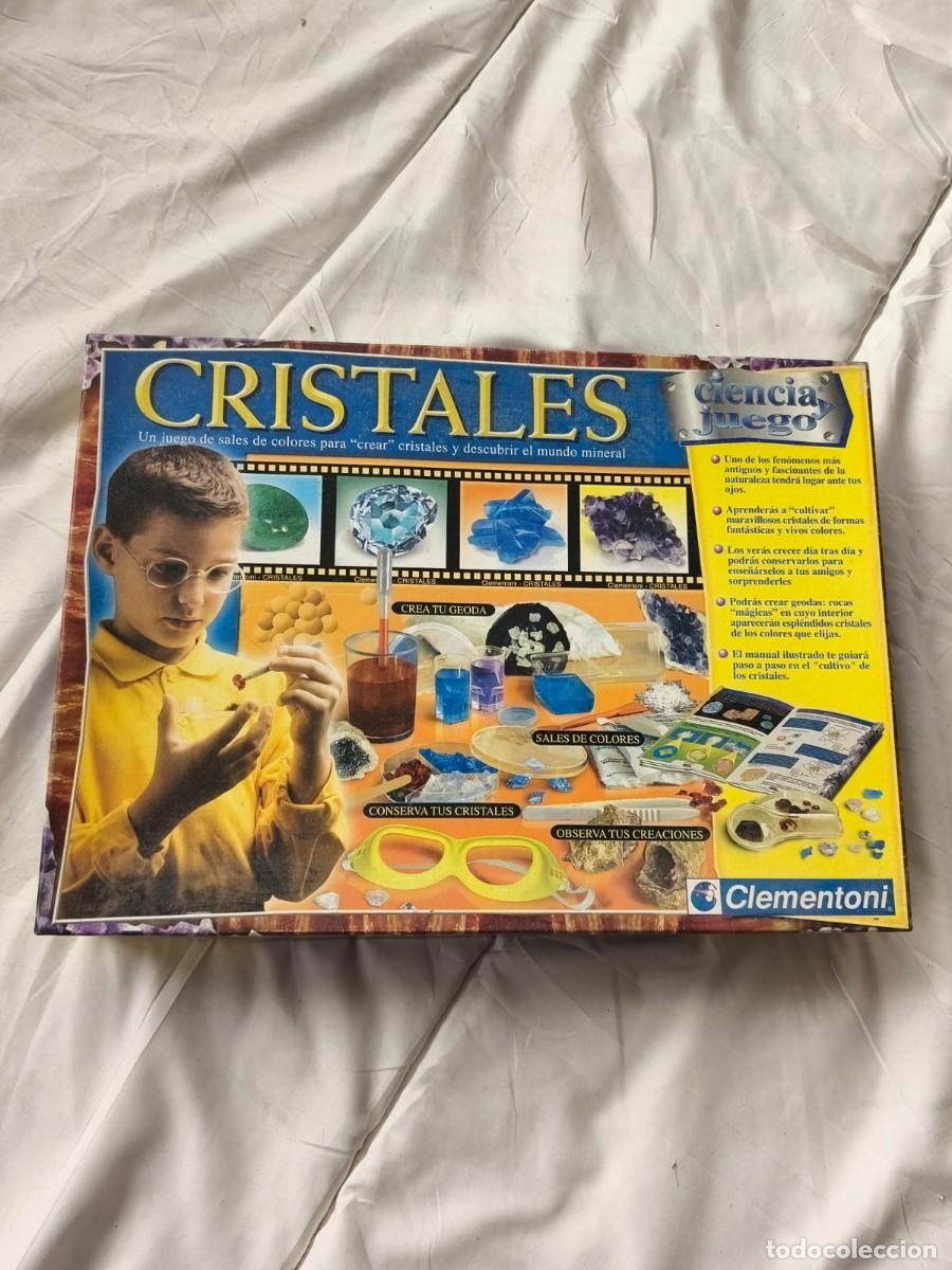 Juguetes antiguos y Juegos de colecci&oacute;n: Juego cient&iacute;fico vintage &rdquo;Cristales&rdquo; de la l&iacute;nea Ciencia y Jueg. Clementoni.