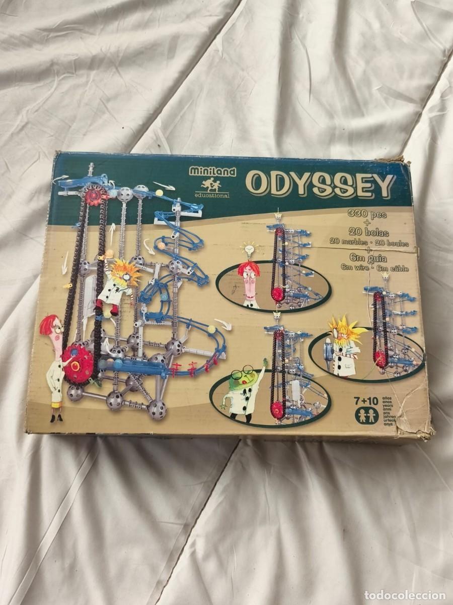 Juguetes antiguos y Juegos de colecci&oacute;n: Juego de construcci&oacute;n Miniland Odyssey, un set educativo retro dise&ntilde;ado para armar laberintos
