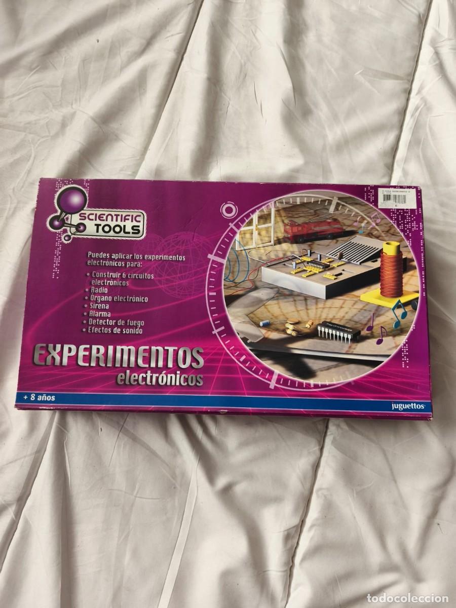 Juguetes antiguos y Juegos de colecci&oacute;n: Experimentos Electr&oacute;nicos de la l&iacute;nea Scientific Tools. Juguettos.