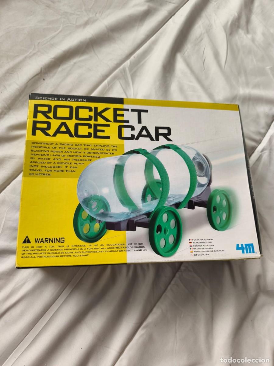Juguetes antiguos y Juegos de colecci&oacute;n: kit de ciencia 4M Rocket Race Car de la l&iacute;nea Science in Action. 2010