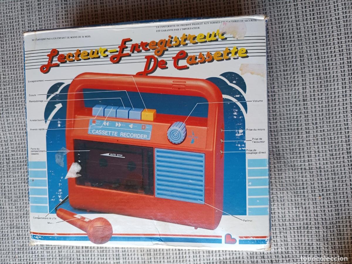Juguetes antiguos y Juegos de colecci&oacute;n: Radiocasete de juguete vintage