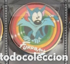 Juguetes antiguos y Juegos de colecci&oacute;n: 51 Furrball Mega tazo tiny toon adventures a&ntilde;o 1994 matutano