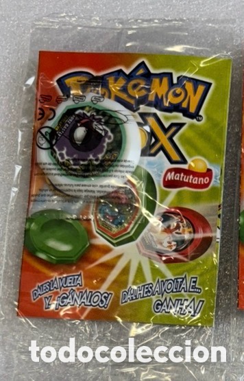 Juguetes antiguos y Juegos de colecci&oacute;n: Gastly Tazo Nox sellado con envoltorio Pokemon