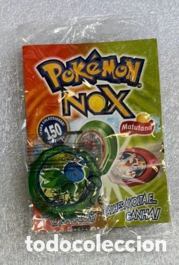 Juguetes antiguos y Juegos de colecci&oacute;n: Oddish Tazo Nox sellado con envoltorio Pokemon