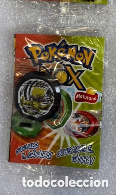 Juguetes antiguos y Juegos de colecci&oacute;n: Abra Tazo Nox sellado con envoltorio Pokemon