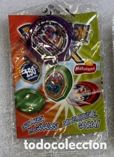 Juguetes antiguos y Juegos de colecci&oacute;n: Ekans Tazo Nox sellado con envoltorio Pokemon
