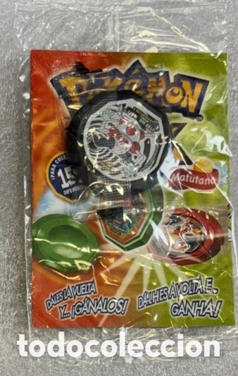 Juguetes antiguos y Juegos de colecci&oacute;n: Mr. Mime Tazo Nox sellado con envoltorio Pokemon