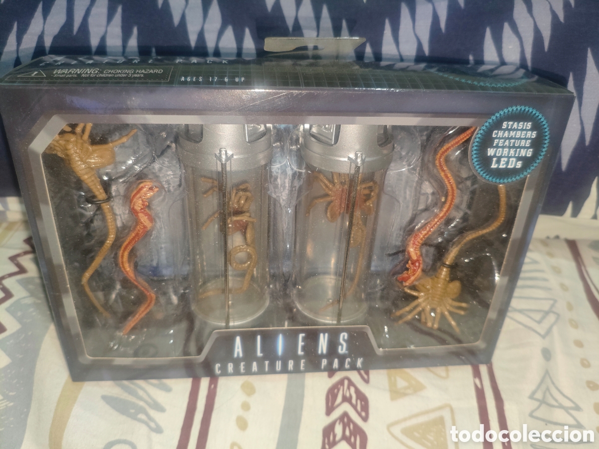 Juguetes antiguos y Juegos de colecci&oacute;n: NECA Aliens Creature Pack 30 aniversario precintado.