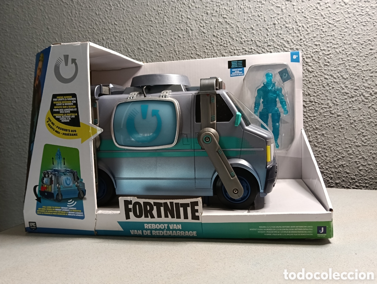 Juguetes antiguos y Juegos de colecci&oacute;n: Juguete Fortnite Deluxe Feature Vehicle - Reboot Van (Furgoneta de Reinicio),