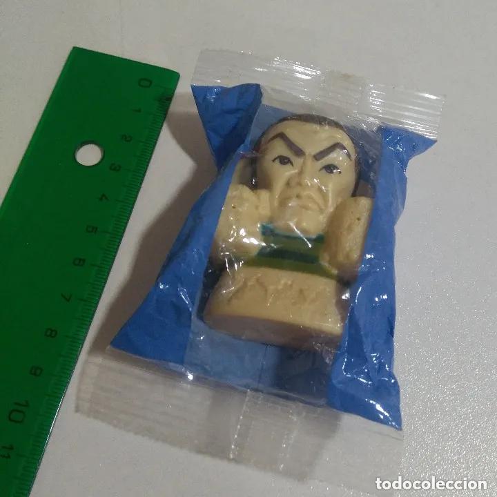 Juguetes antiguos y Juegos de colecci&oacute;n: nestle spiderman figura mu&ntilde;eco super hero goma promocional cereales precintado sand man