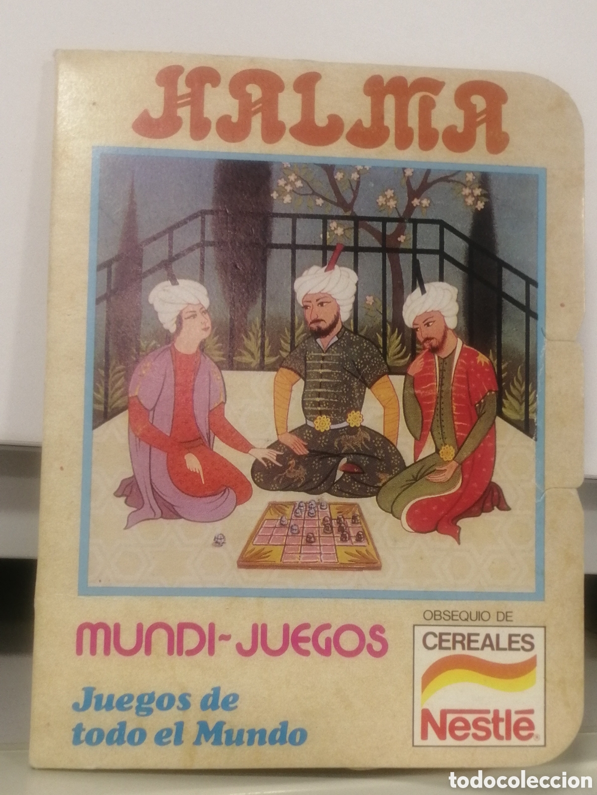 Juguetes antiguos y Juegos de colecci&oacute;n: Halma Colecci&oacute;n Mundi Juegos Juegos de todo el mundo Nestl&eacute;