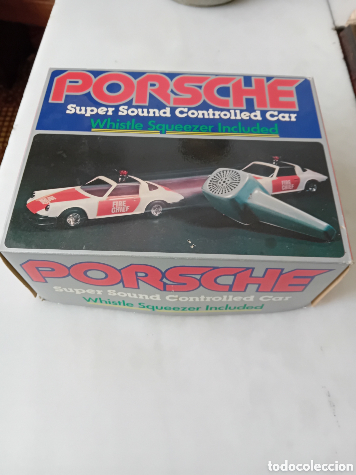 Juguetes antiguos y Juegos de colecci&oacute;n: Coche Porsche PORSCHE Super Sound Controlled Car
