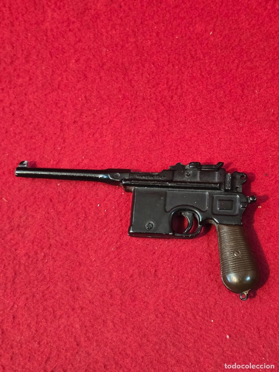 Brinquedos antigos e Jogos de cole&ccedil;&atilde;o: PISTOLA DE JUGUETE Mauser C96 UNIWERK ESCALA 1:2,5