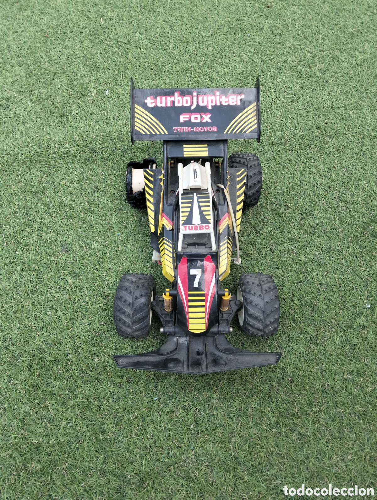 Juguetes antiguos y Juegos de colecci&oacute;n: Coche R/C Turbo Jupiter Fox para piezas / desguace vintage