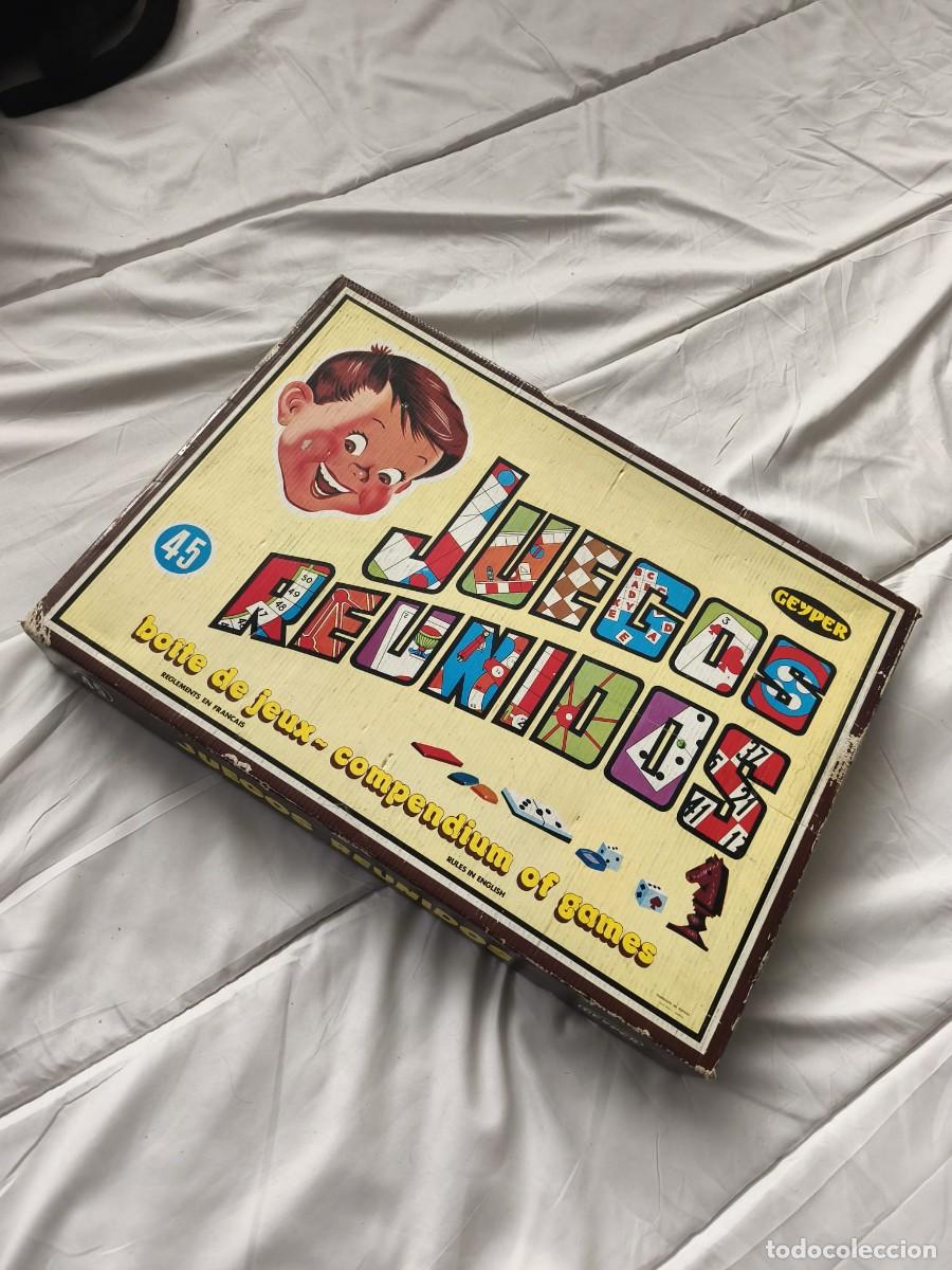 Juguetes antiguos y Juegos de colecci&oacute;n: Juegos Reunidos Geyper. Versi&oacute;n de 45 juegos. Geyper.