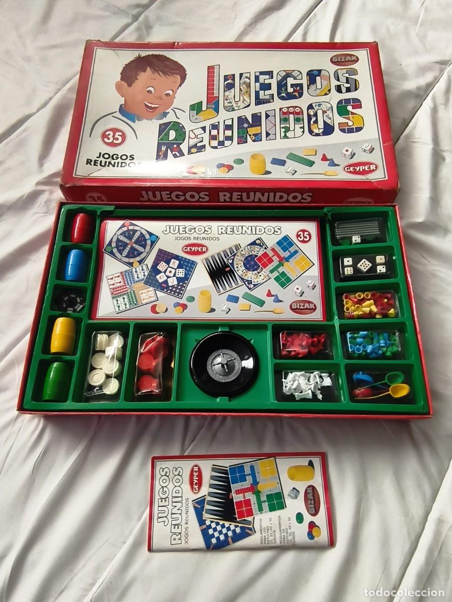 Antique Toys and Collectible Games: Juegos Reunidos Geyper. Edici&oacute;n de 35 juegos.