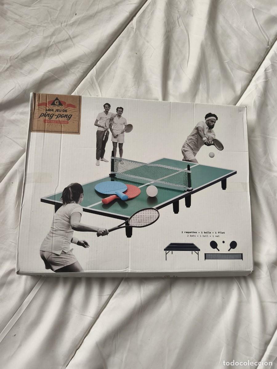 Juguetes antiguos y Juegos de colecci&oacute;n: Mini juego de ping-pong port&aacute;til de sobremesa. 2016 - 2018.