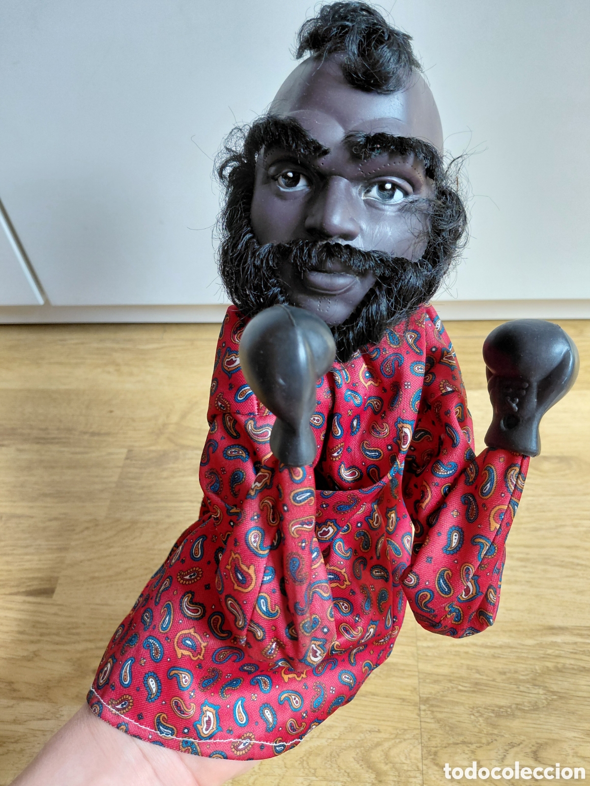 Juguetes antiguos y Juegos de colecci&oacute;n: Marioneta boxeo estilo MR T similar a Mario Baracus