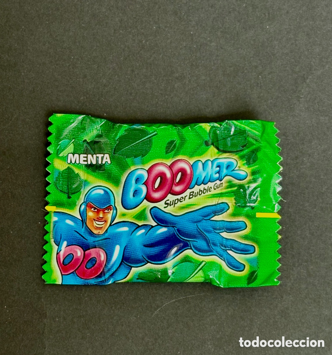 Brinquedos antigos e Jogos de cole&ccedil;&atilde;o: Chicle Boomer Menta Joyco CERRADO DE ORIGEN - Vintage A&ntilde;os 00 Perfecto Estado de Colecci&oacute;n. Cromo ??