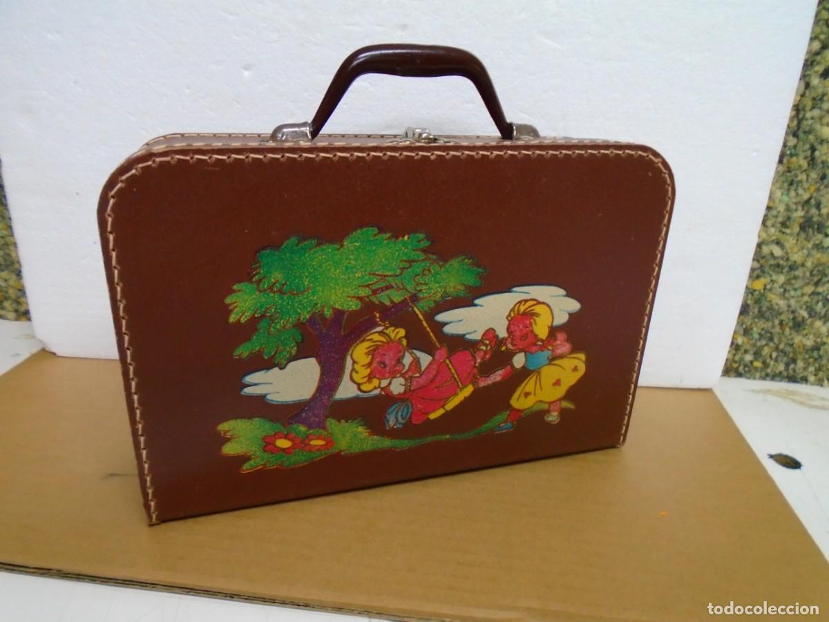 Giocattoli antichi e Giochi di collezione: ANTIGUA CARTERA O CAB&Aacute;S DE COLEGIAL PARA TRANSPORTAR LOS LIBROS.NUEVA.RESTO COMERCIO.
