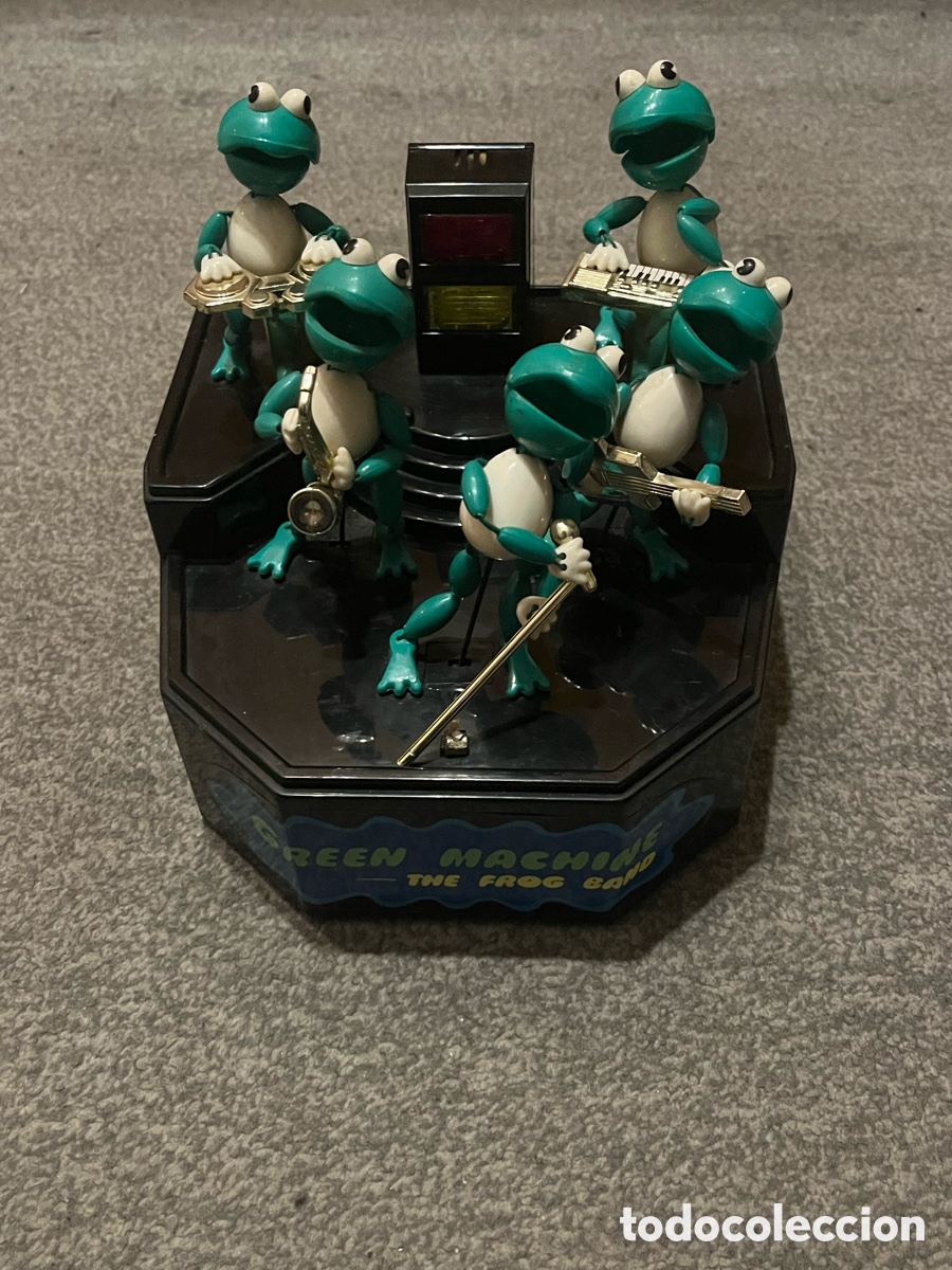 Juguetes antiguos y Juegos de colecci&oacute;n: GREEN MACHINE - THE FROG BAND. NO probado